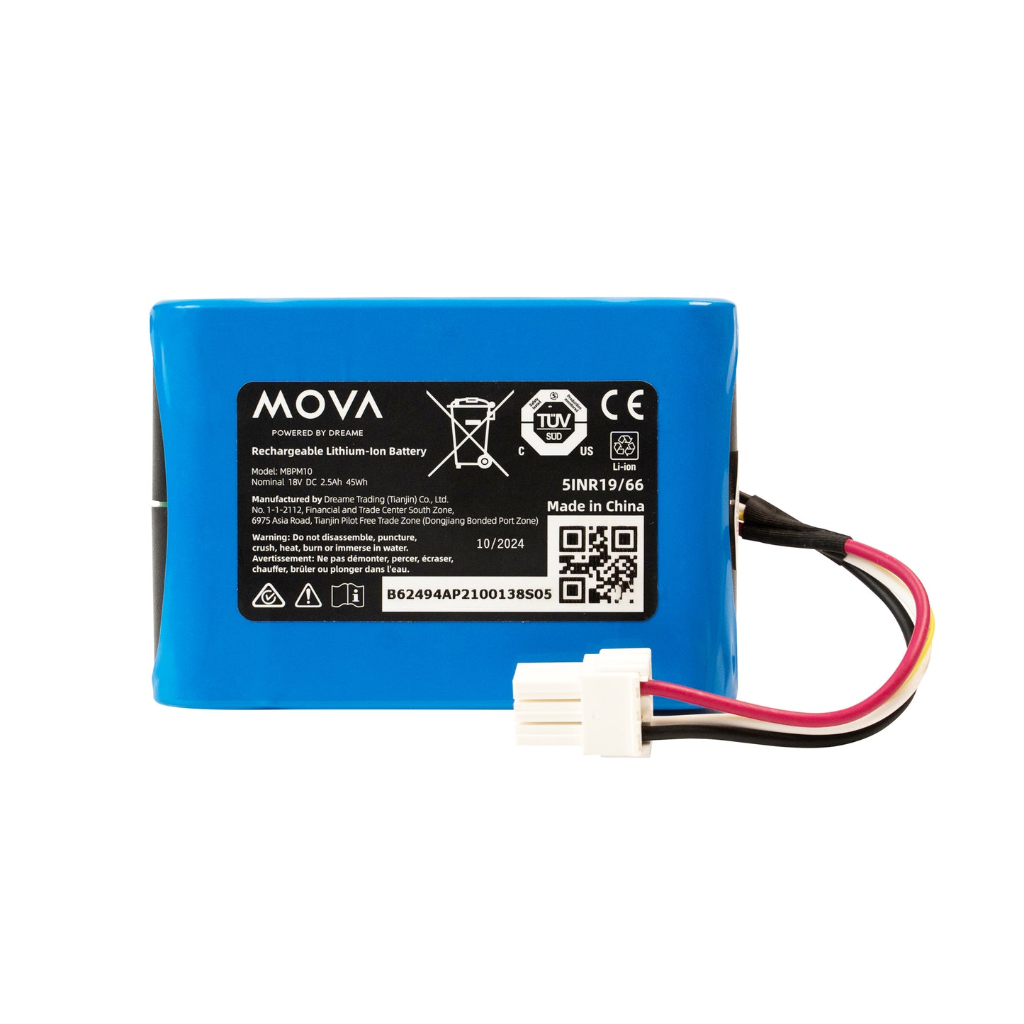 MOVA 600/1000 Akumulator 2.5Ah do