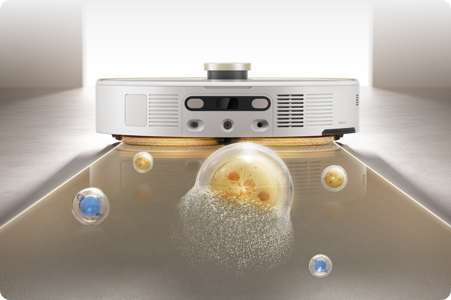 MOVA V50 Ultra - termično mopanje z raztopino