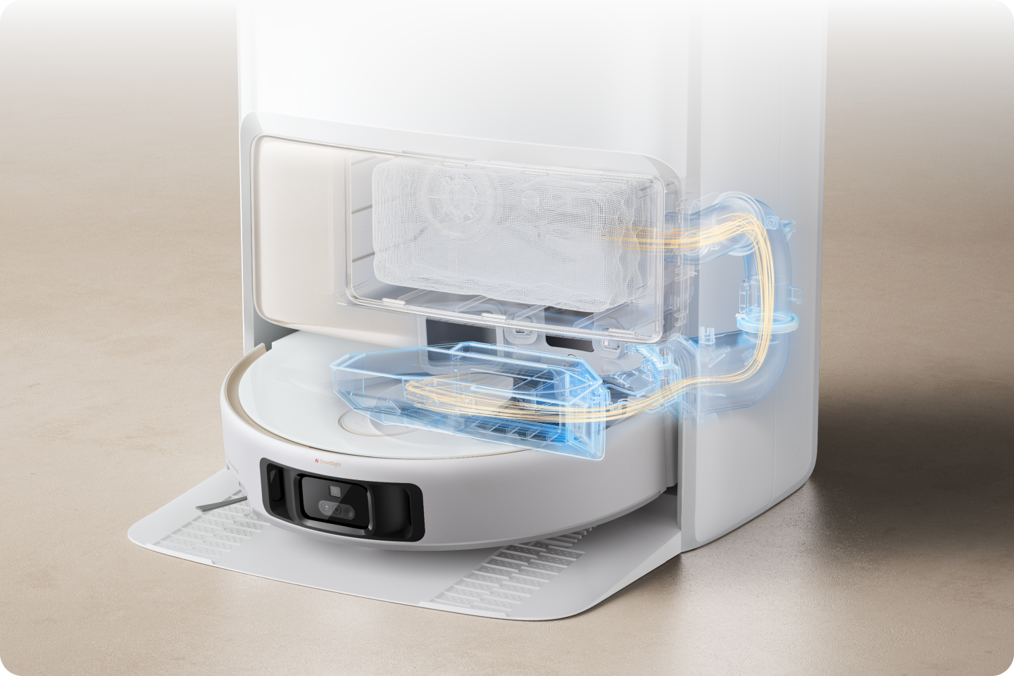 MOVA V50 Ultra - OmniDry sistem