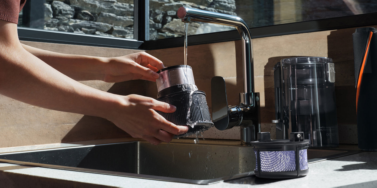 Elementy nadające się do mycia, łatwa konserwacja - 