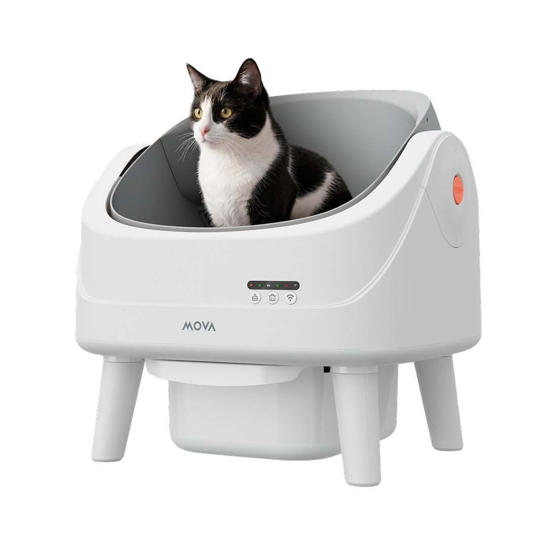 Inteligentna kuweta dla kotów MOVA MeowgicPod LB10 Air