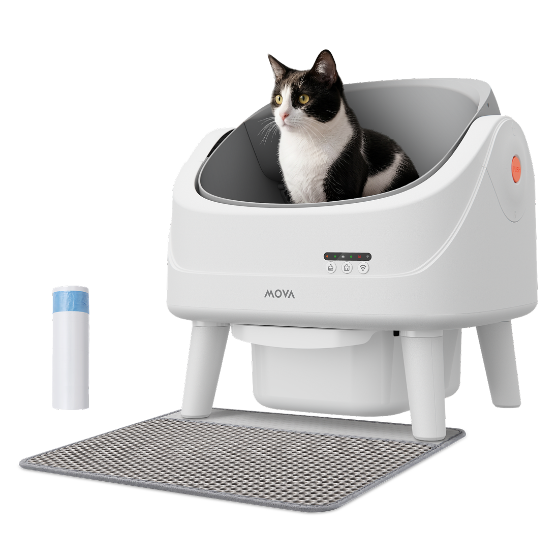 Inteligentna kuweta dla kotów MOVA MeowgicPod LB10 Air