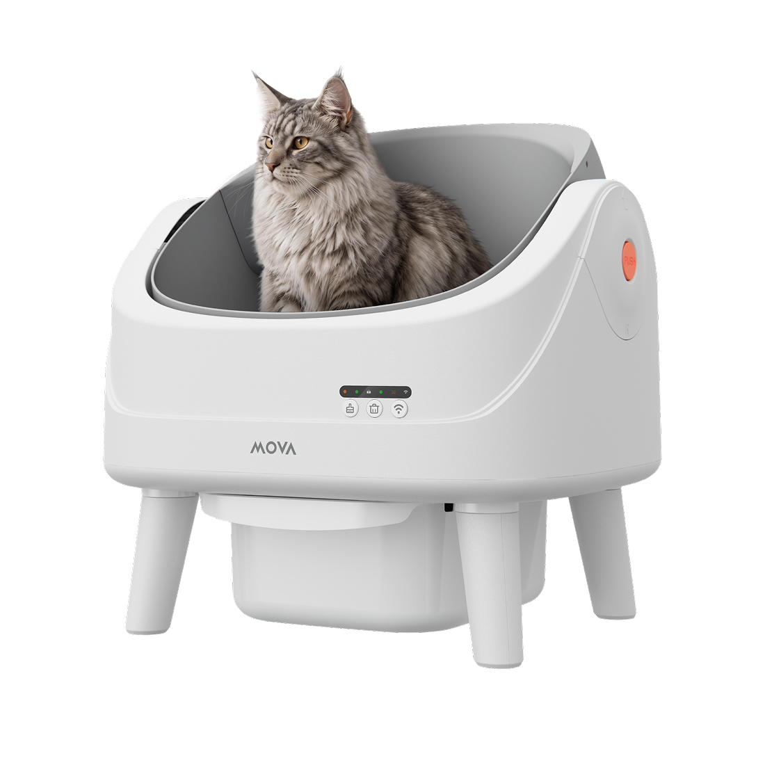 Inteligentna kuweta dla kotów MOVA MeowgicPod LB10 Air