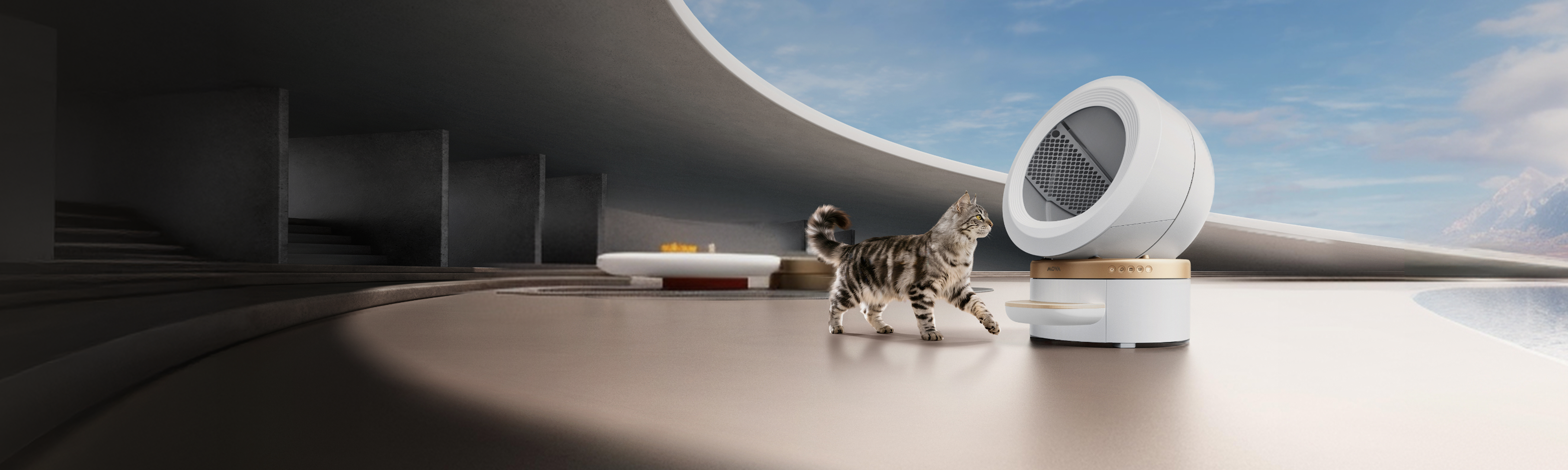 mova meowgicpod lr10 prime automatyczna kuweta dla kota