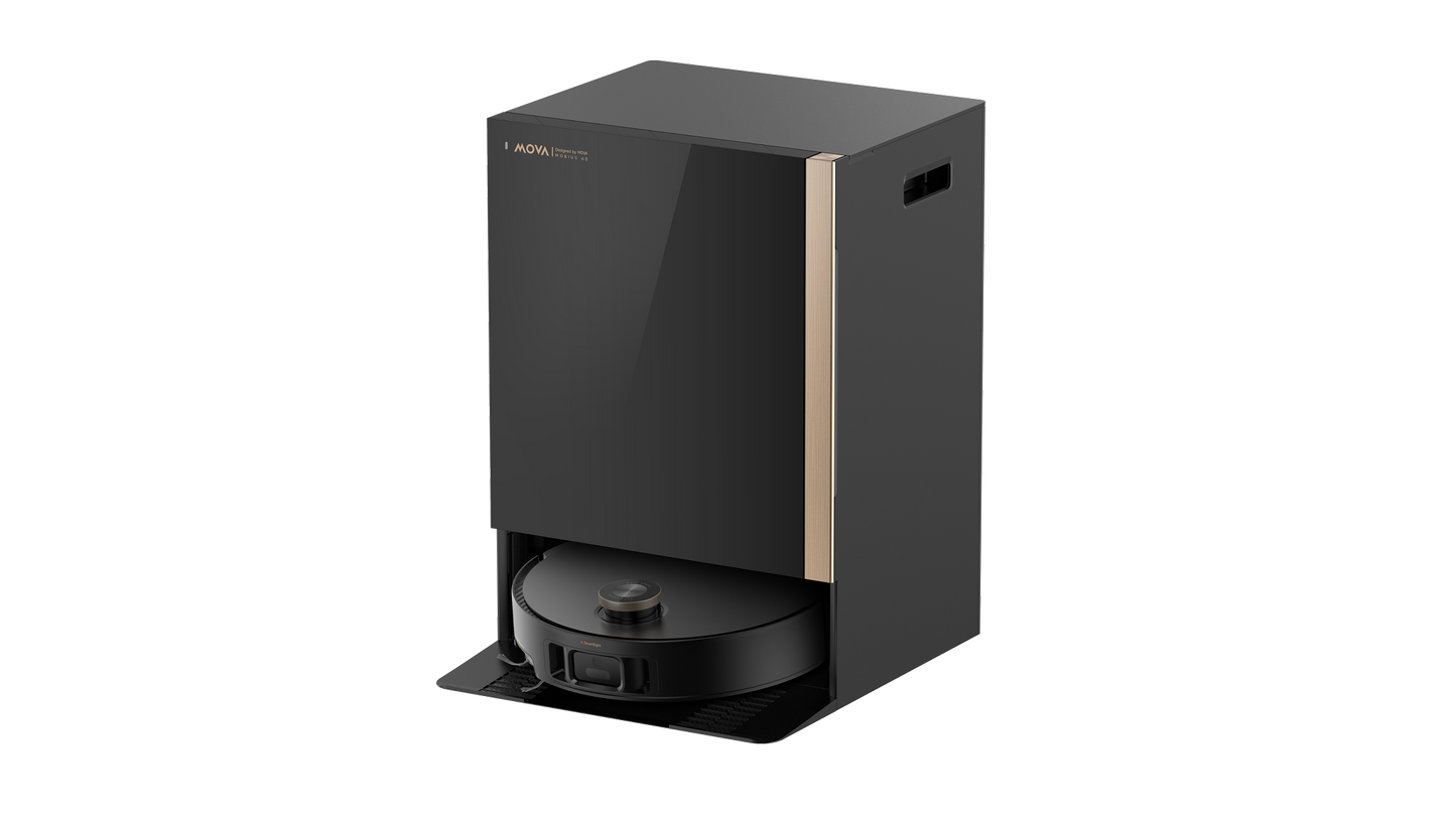 robot sprzątający mova mobius 60 ze stacją automatycznego czyszczenia i ładowania