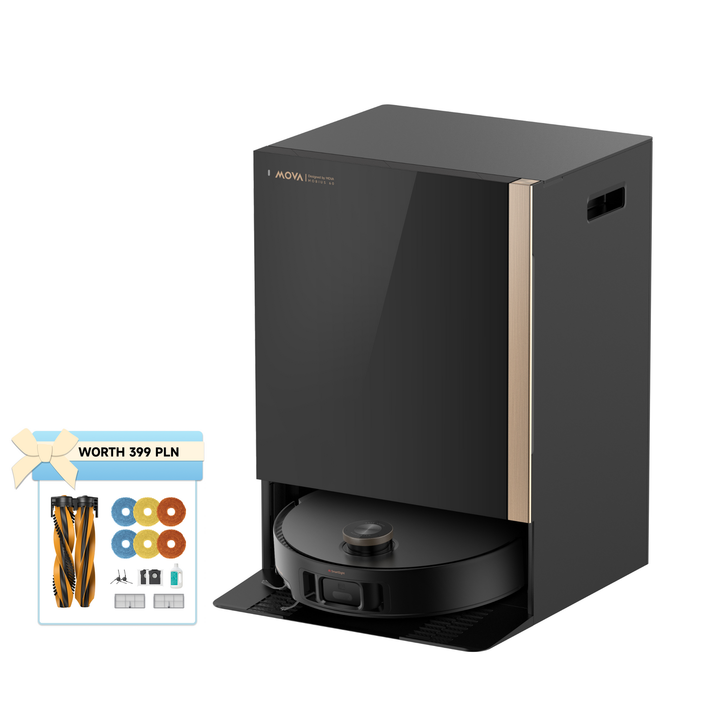 Mobius60 (Black)+Mobius 60 Zestaw czyszczący