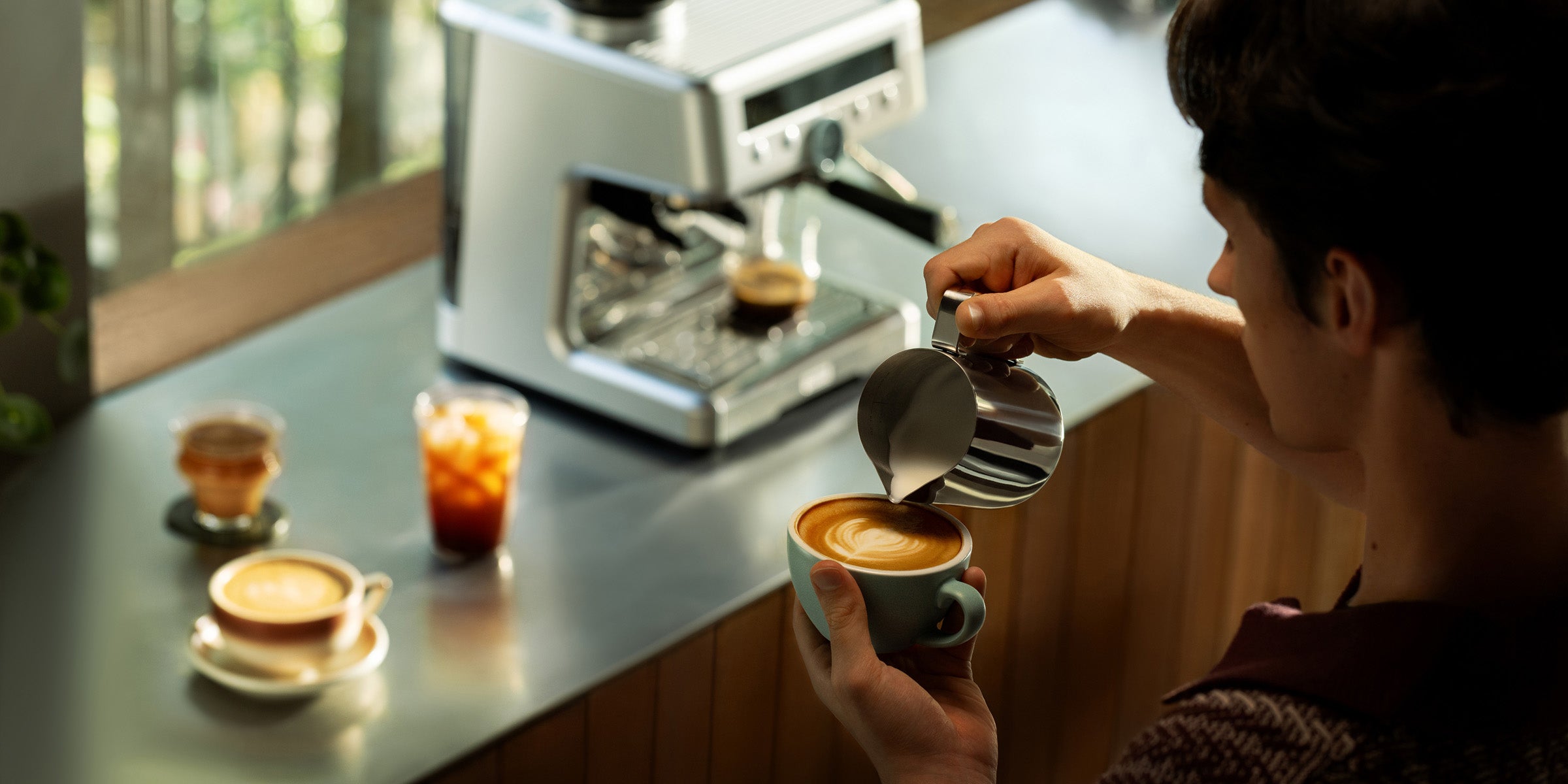 MOVA S20 Pro izbira napitkov