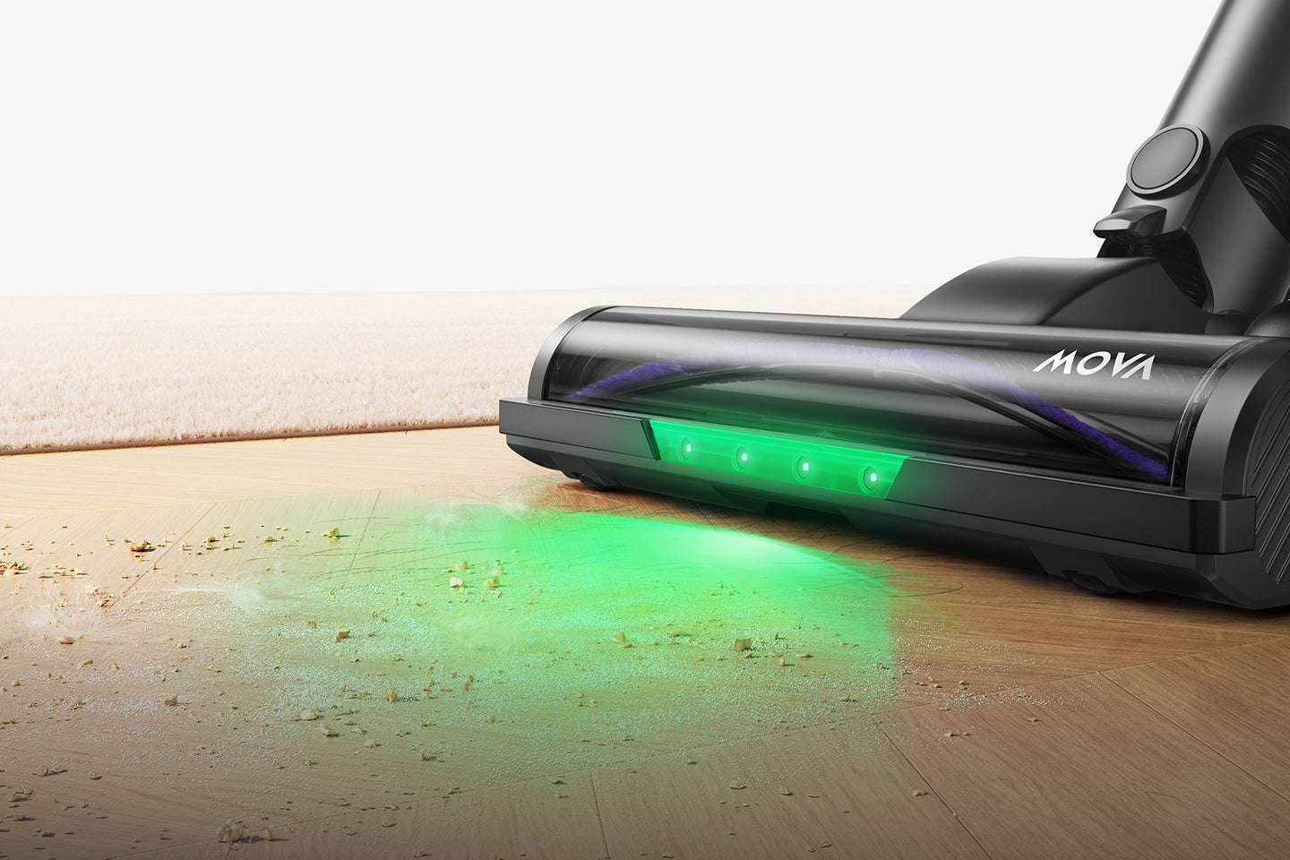 Automatyczne dostosowanie poziomu ssania - 