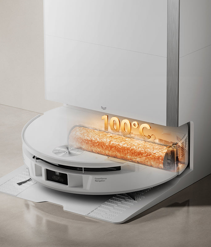 Mycie wałka w wysokiej temperaturze 100°C* - 