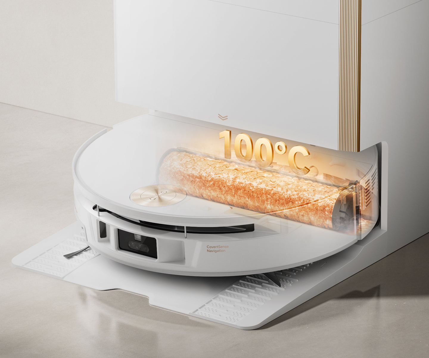 Mycie mopa w wysokiej temperaturze 100°C* - 