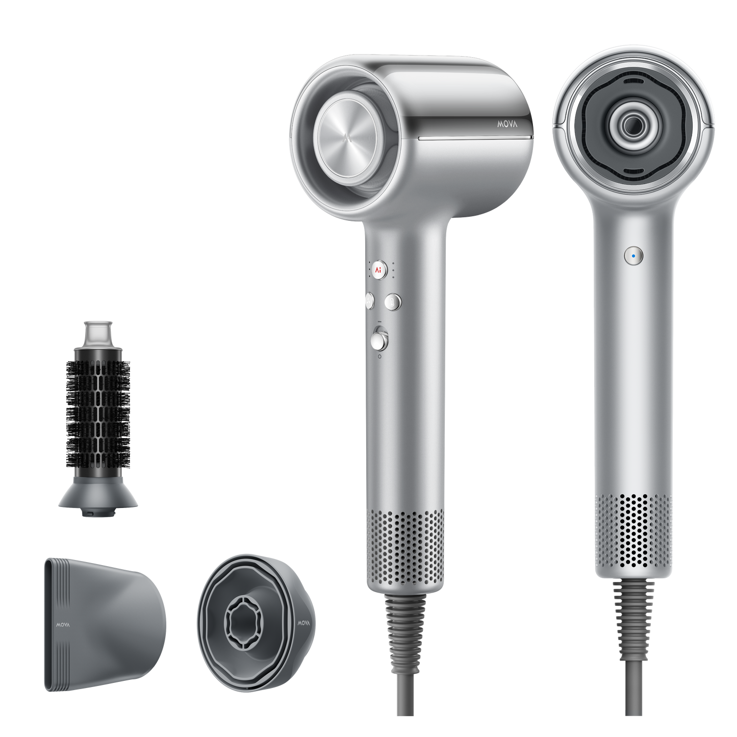 Suszarka do włosów MOVA Shine 20 Srebrna