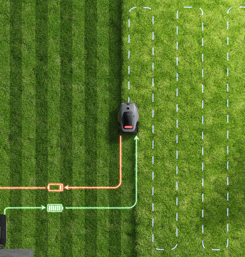 Wydajne koszenie, łatwa pielęgnacja trawnika - 